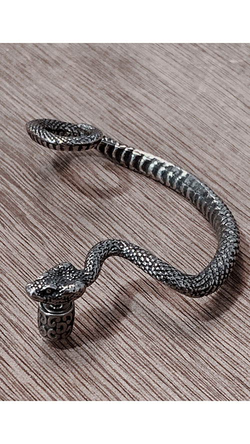 金蛇蠶絲環